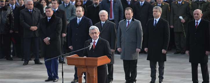 Саргсян: мы являемся счастливым поколением, которое увидело возрождение армянкой воинской силы