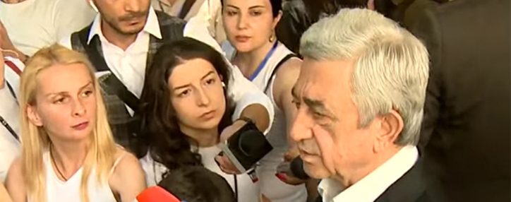 Серж Саргсян: «Самая главная проблема для нас – это объединить расколотое общество»