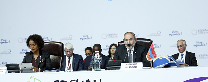 Armenia assumes chairmanship of International Organization of Francophonie