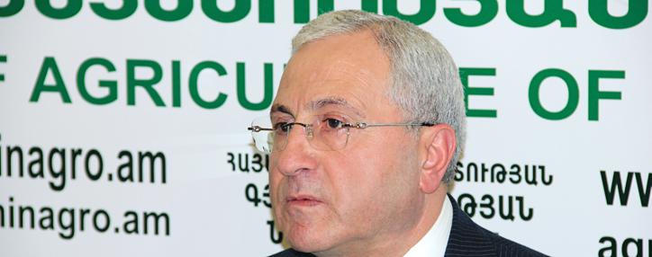 Հայաստանի զբաղված բնակչության մոտ 40%–ը ներգրավված է գյուղատնտեսության ոլորտում. նախարար