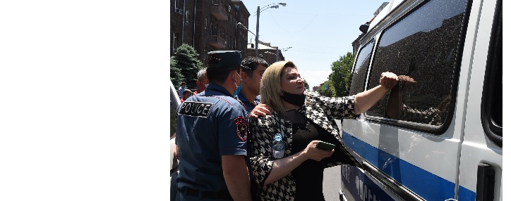 91 человек подвергнут приводу в ходе акции в поддержку Царукяна  (LIVE)