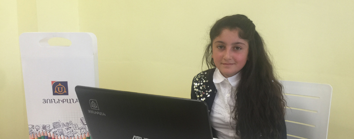 Unibank donates computer classes to schools in border villages