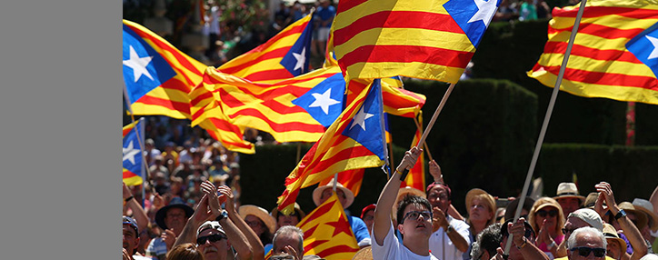 За независимость Каталонии проголосовали 90% участников референдума‍