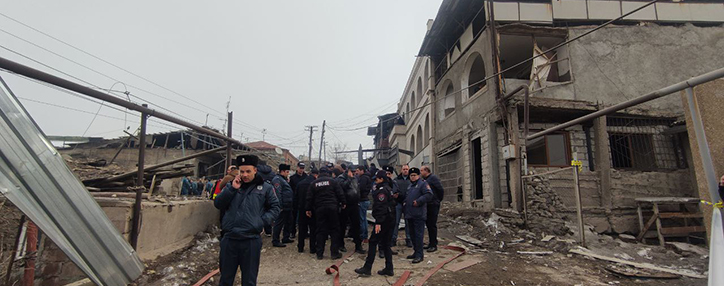 Двое граждан, пострадавшие при взрыве в Ереване, госпитализированы – Минздрав