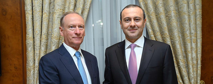 Секретарь Совбеза РФ: Москва поддерживает Армению в вопросах обеспечения безопасности в регионе