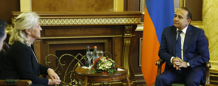 Премьер Армении видит необходимость в активизации экономического сотрудничества с Латвией