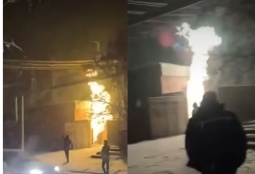 Пожар, оставивший без света часть Еревана, потушен