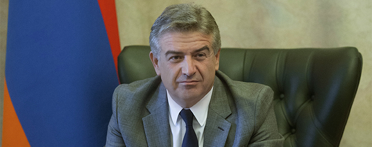 Карен Карапетян заменит премьер-министра Армении в соответствии с законодательством