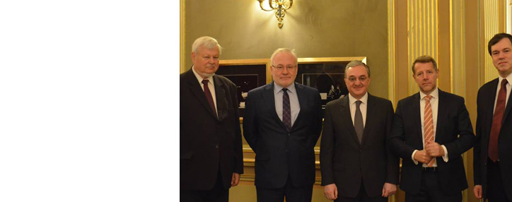 Մեկնարկել է Զոհրաբ Մնացականյան, ԵԱՀԿ ՄԽ համանախագահների ու ԵԱՀԿ գործող նախագահի անձնական ներկայացուցչի հանդիպումը