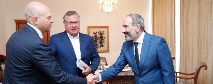 Նիկոլ Փաշինյանն Անդրեյ Կոստինի հետ քննարկել է Հայաստանում ՎՏԲ բանկի գործունեության ընդլայնմանը վերաբերող հարցեր