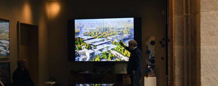 Renowned French architect Jean-Michel Wilmotte presents two projects on Yerevan’s Cascade