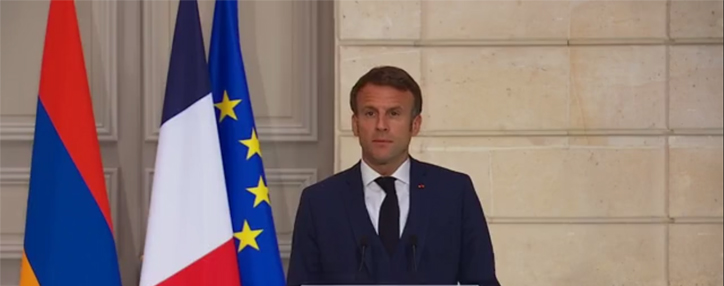 Մակրոն. Բաքուն սպառնում է Հայաստանի տարածքային ամբողջականությանը