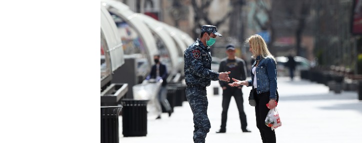 Торосян: в Армении будет опубликована карта заражения коронавирусом по республике