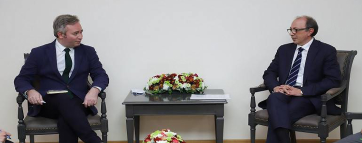 Հայաստանի ԱԳ նախարար Արա Այվազյանը հանդիպել է Ֆրանսիայի արտաքին գործերի պետքարտուղար Ժան-Բատիստ Լըմուանի հետ
