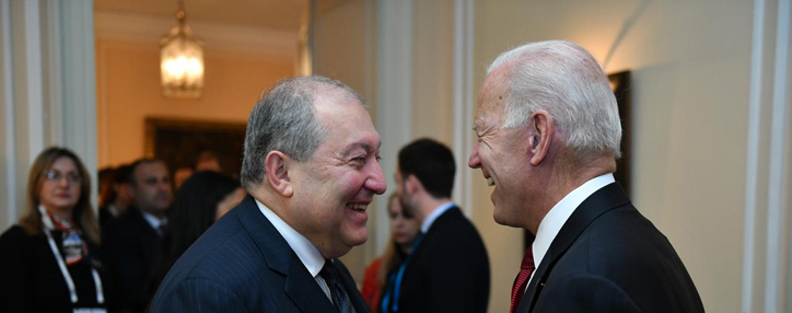 Саркисян – Байдену: «Международное признание и осуждение Геноцида армян искоренению безнаказанности»