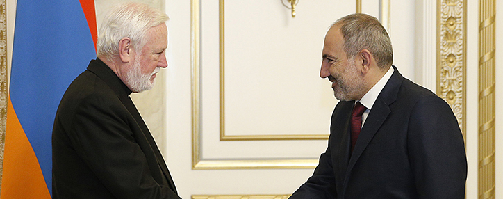 Армения заинтересована в углублении связей с Ватиканом - Пашинян