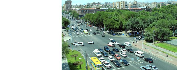 Проезд транспорта будет временно запрещен на участке одной из улиц Еревана