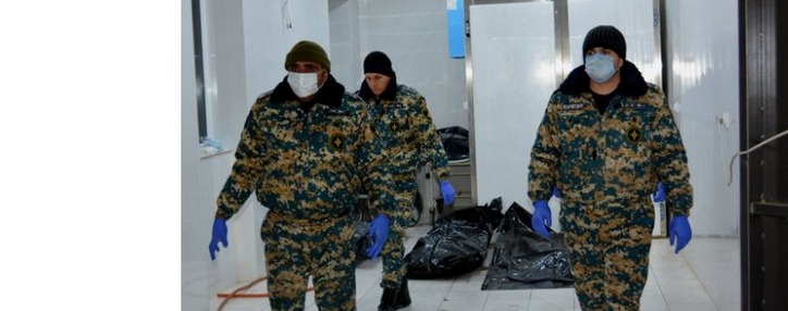 105 bodies of dead servicemen and civilians recovered in Nagorno-Karabakh