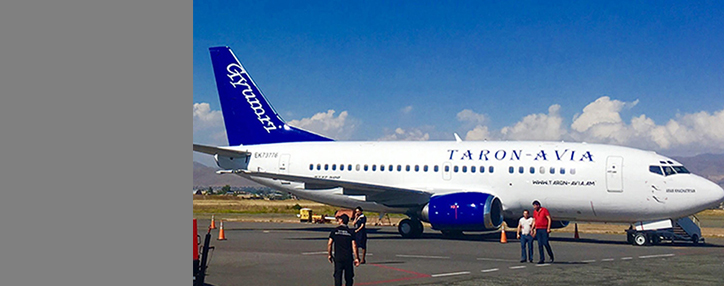 Armenian civil aviation committee terminates operation of  Taron Avia airline