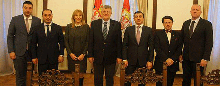 ՀՀ ԴԱՀԿ ծառայության ղեկավարը հանդիպում է ունեցել Սերբիայի նախագահի նստավայրում