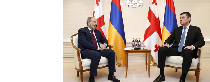 Премьеры Армении и Грузии обсудили развитие совместных экономических проектов
