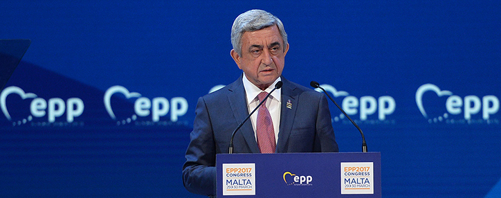 Президент Армении рассказал на саммите ЕНП о положении дел в Армении