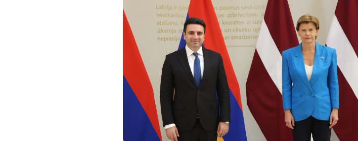 ՀՀ առաջնահերթություններից է ԵՄ-ի հետ վիզայի ազատականացման երկխոսության մեկնարկը․ Ալեն Սիմոնյանը՝ Լատվիայի ԱԳ նախարարին
