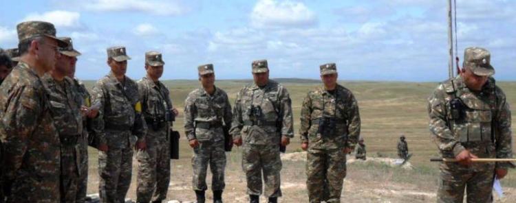 На военных учениях в Армении отработали эпизоды апрельской войны в Карабахе