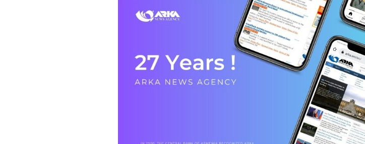 ARKA news agency celebrates its 27th anniversary today 
