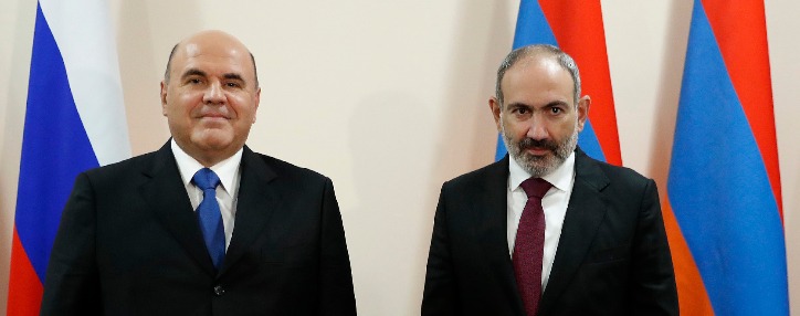 Russian, Armenian PMs discuss key cooperation issues 