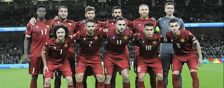 Сборная Армении по футболу проиграла Ирландии