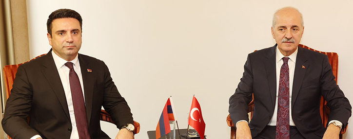 Ժնևում մեկնարկել է Ալեն Սիմոնյանի հանդիպումը Թուրքիայի ԱԺ նախագահի հետ