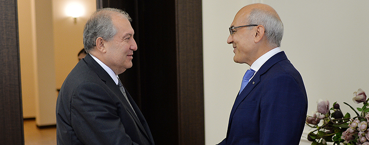 Президент Армении считает важным расширение деятельности компании Ernst and Young в стране