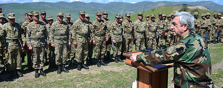 ՀՀ նախագահ. փա՛ռք մեր բոլոր զինվորներին, ովքեր այս 25 տարիների ընթացքում ընկել են մեր ազատության, մեր անկախության համար