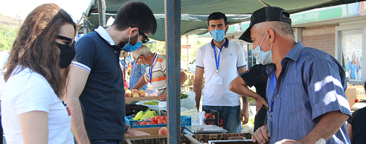 Сельскохозяйственная ярмарка возобновила работу в Ереване близ стадиона "Раздан" (ФОТО)
