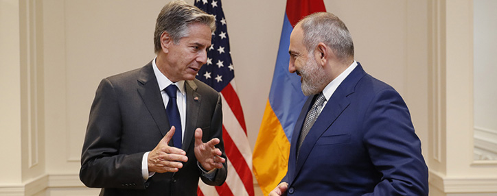 Փաշինյանն ու Բլինքենն ընդգծել են ադրբեջանական ԶՈւ-ի` ՀՀ ինքնիշխան տարածքից դուրսբերման ու հրադադարի ռեժիմի պահպանման անհրաժեշտությունը