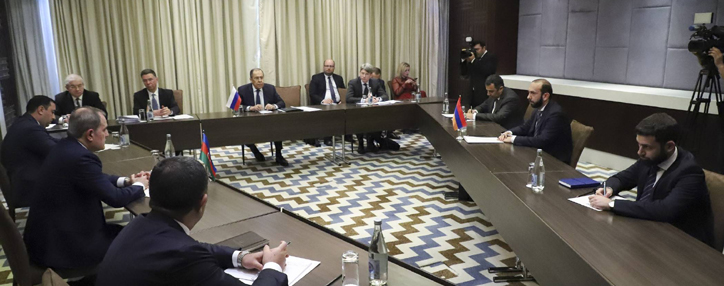 Միրզոյանը Բայրամովի և Լավրովի հետ հանդիպման ժամանակ վերահաստատել է հայկական կողմի դիրքորոշումը արցախահայության անվտանգության,երաշխավորման, ինչպես նաև ԼՂ կարգավիճակի վերաբերյալ (ՎԻԴԵՈ)