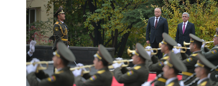 Саргсян: Армения заинтересована в сотрудничестве с Молдовой по всем направлениям