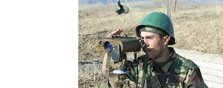 Karabakh serviceman wounded by Azeri’s
