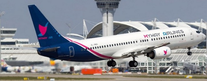 Myway Airlines to operate flights between Georgian and Armenian capitals