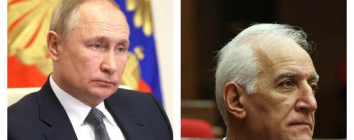 Russian and Armenian presidents to have talks in St. Petersburg 