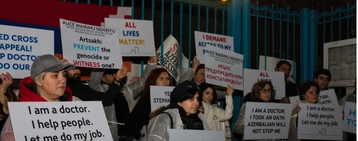 Հայաստանի բժիշկները պահանջել են ապաշրջափակել Լաչինի միջանցքը՝ տարածաշրջանում հումանիտար աղետից խուսափելու համար. ՖՈՏՈ