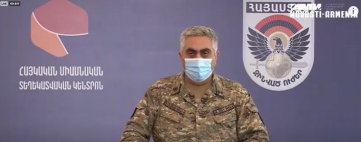 Азербайджан обстрелял также и армянские территории - представитель Минобороны Армении  