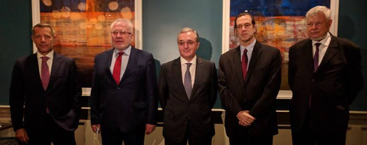 ԱԳ նախարար Զոհրաբ Մնացականյանը հանդիպում է ունեցել ԵԱՀԿ Մինսկի Խմբի համանախագահների հետ (ՎԻԴԵՈ)