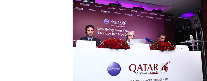 Армения может стать транзитным авиационным хабом в регионе – глава Qatar Airways