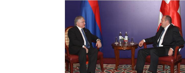 Налбандян пригласил президента Грузии посетить Армению