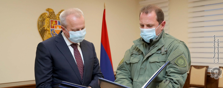 Тоноян высоко оценил ход и эффективность российской миротворческой миссии в Арцахе