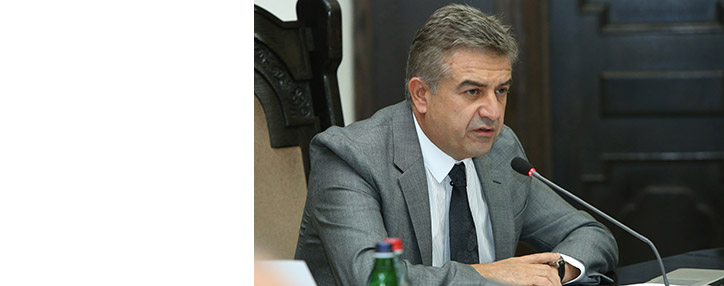 Gilded government rooms repel new Armenian prime minister