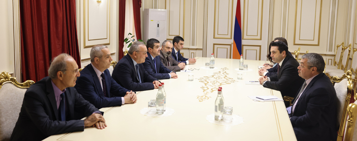 Armenian parliament speaker, president of Artsakh discussed Artsakh Armenians' future 
