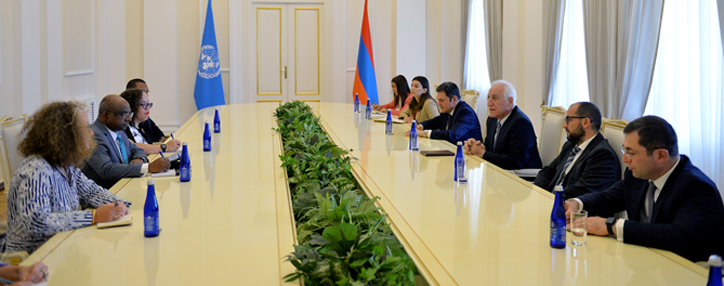 Президент Армении поднял вопрос вопрос возвращения армянских пленных из Азербайджана на встрече с  с председателем Генассамблеи ООН